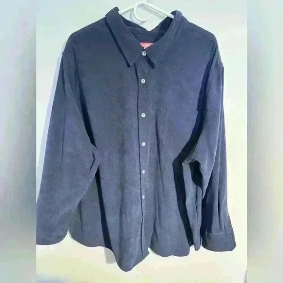 Women’s within blue button up shirt 3X - Picture 2 of 4